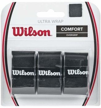 Owijka Tenis. Wilson Ultra Wrap Wrz403000 3 Szt. Czarny - Wilson