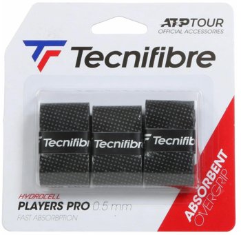 Owijka Wierzchnia Tecnifibre Pro Players 3P - Black - Tecnifibre