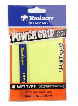 Owijka Wierzchnia Toalson Power Grip 3P Neon Żółty - Toalson