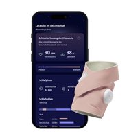 Owlet Dream Sock Pulsoksymetr monitor parametrów życiowych różowy Owlet