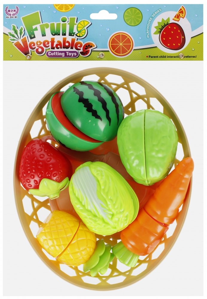 Zdjęcia - Zestaw do zabawy dla dzieci Mega Creative Owoce/Warzywa Do Krojenia 