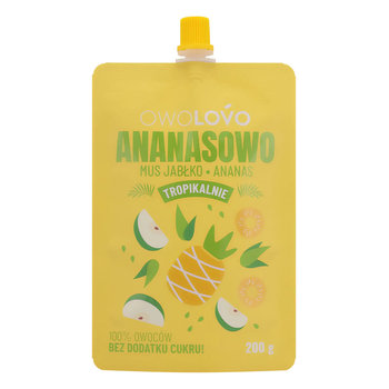 OWOLOVO MUS JABŁKO-ANANAS 200G