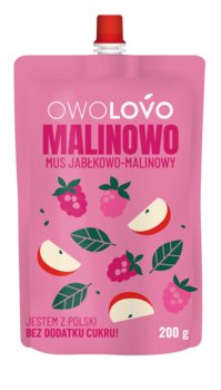 OWOLOVO MUS MALINOWY 200G - Owolovo