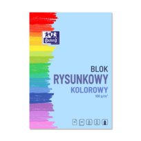Oxford Blok Rysunkowy Kolorowy A4 10 Kartek 100 g/m² Oxford