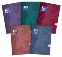 Oxford, Zeszyt A5 60K Kratka Oxford Touch Mix Pakiet 5 Sztuk Oxford