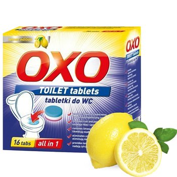 Oxo - Tabletki Do Czyszczenia Wc Lemon 16 Szt - SkandynawskiDom