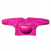Oxo Tot Śliniak Z Rękawami I Kieszonką Pink 9-24M. OXO