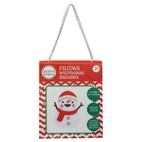 Ozdoba Filc Wyszywanka, Creative Christmas, Bałwan