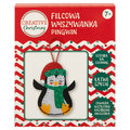 Ozdoba Filc Wyszywanka, Creative Christmas, Pingwin - Empik