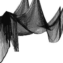 Ozdoba Na Halloween Siatka Na Ścianę Pajęczyna Czarna