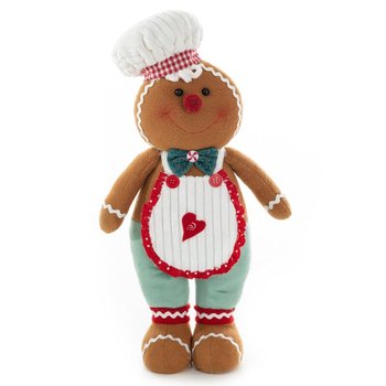 Ozdoba świąteczna Doll lalka 23x13x57 brązowa - Eurofirany