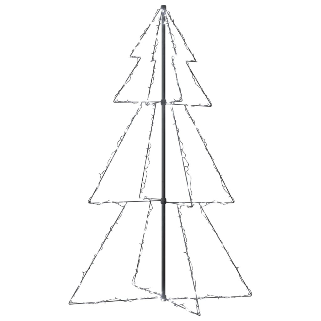 Zdjęcia - Choinka świąteczna Ozdoba świąteczna - Drzewko LED 200 diod 98x150cm,