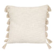 ozdobna poduszka z frędzlami, 50 x 50 cm