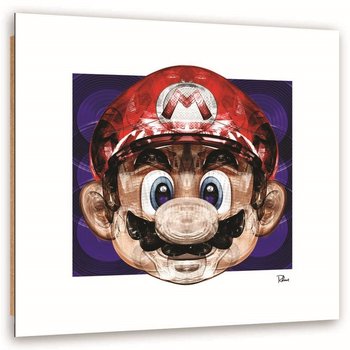 Ozdobny deco panel FEEBY, Mario, 60x60 cm - Feeby