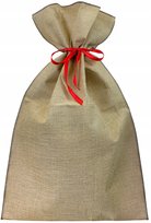 OZDOBNY WOREK JUTOWY 15x20 cm GRANATOWY SZEW EKO OPAKOWANIE NA BIŻUTERIĘ