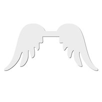 Ozdoby Sklejka Białe Dekoracje DIY Malowanie Prezent Świąteczny Rękodzieło