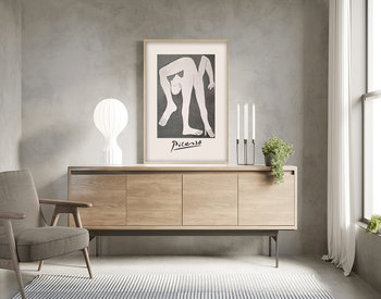 P. Picasso AKROBAT duży  nowoczesny plakat 70x100 - DEKORAMA