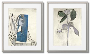 P. Picasso PORTRET SYLVETTE DAVID oraz WOMEN FLOWER - DEKORAMA