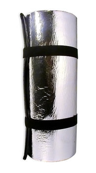 Packlon, Karimata, ALU, srebrny, 195x60x3cm - Packlon