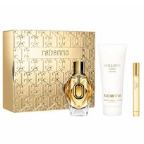 Paco Rabanne 1 Million Gold For Her Woda Perfumowana 90ml & Woda Perfumowana 10ml & Dody Lotion 100ml