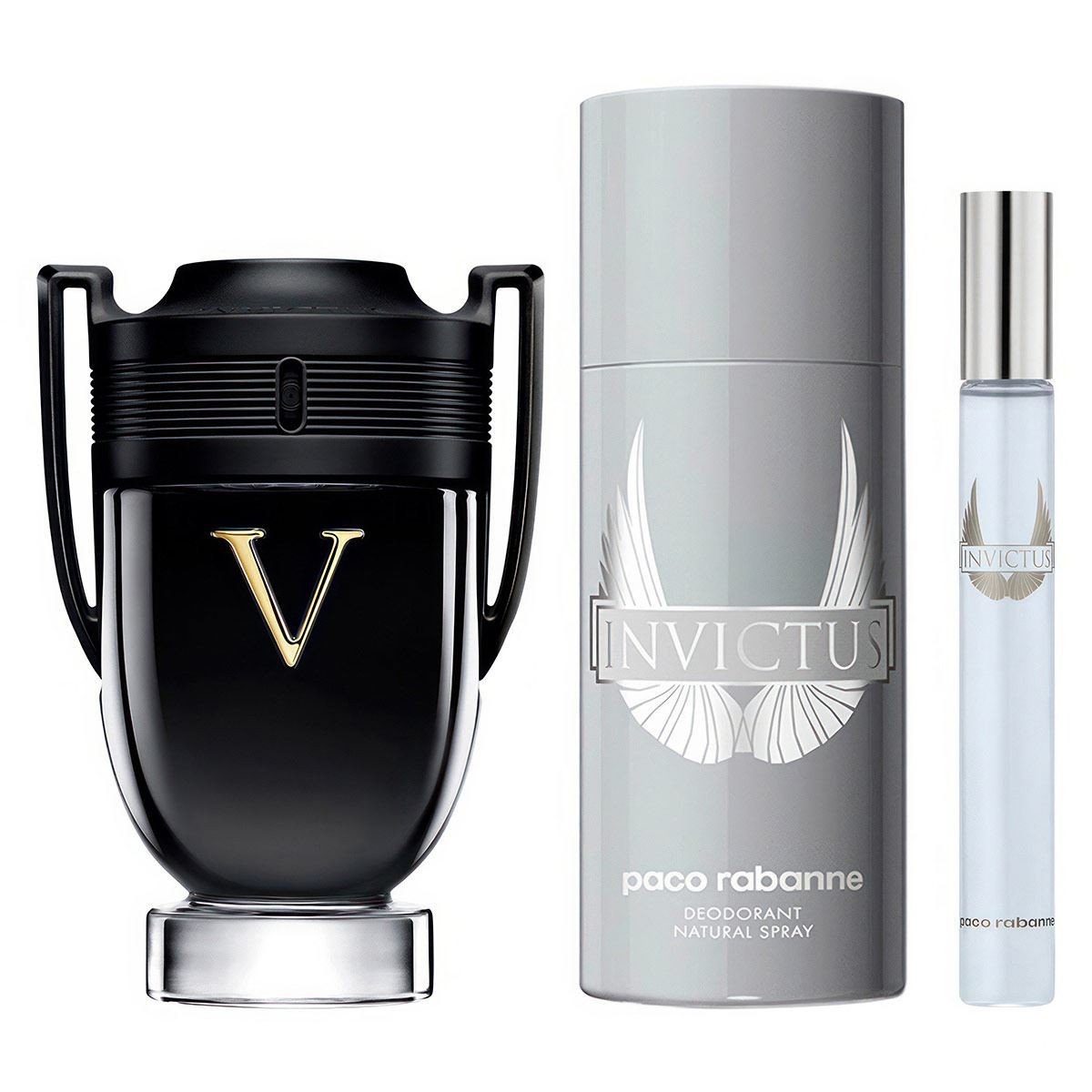 Invustus Paco Rabanne Paco Rabanne Invictus Victory, Zestaw Kosmetyków, 3 Szt. | Sklep EMPIK.COM