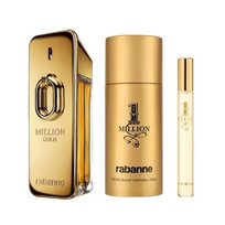 paco rabanne million gold woda perfumowana 100 ml   zestaw  