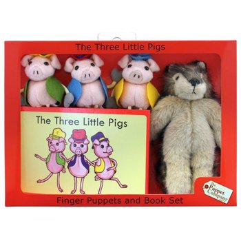 Pacynka do zabawy dla dzieci Bajka Trzy małe świnki zestaw  Puppet Company - The Puppet Company