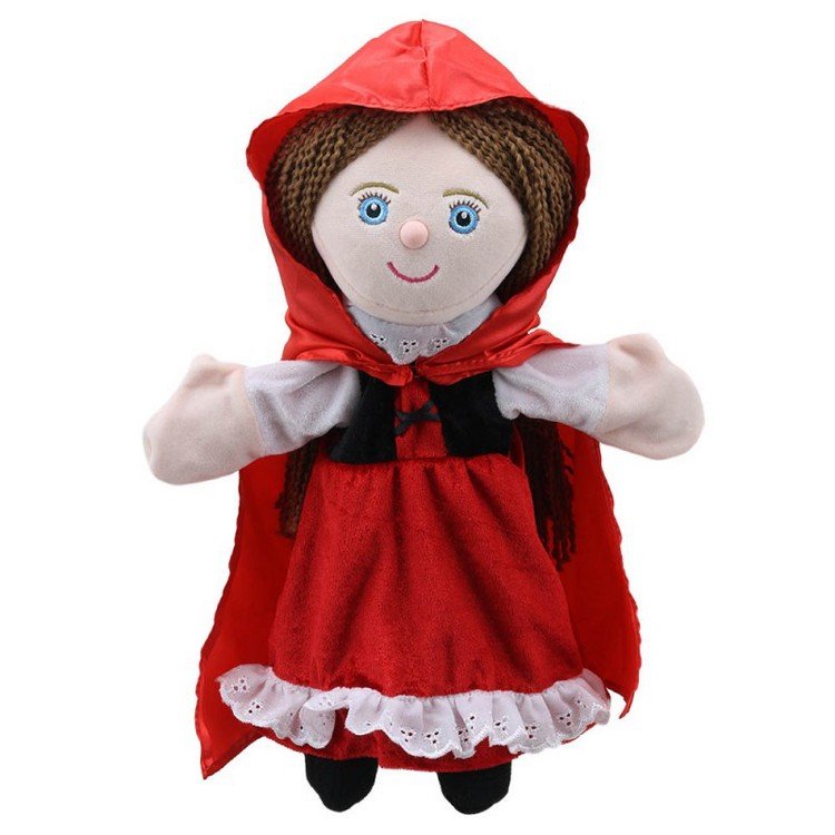 Фото - М'яка іграшка The Puppet Company Pacynka do zabawy dla dzieci czerwony kapturek foczka Puppet Company 