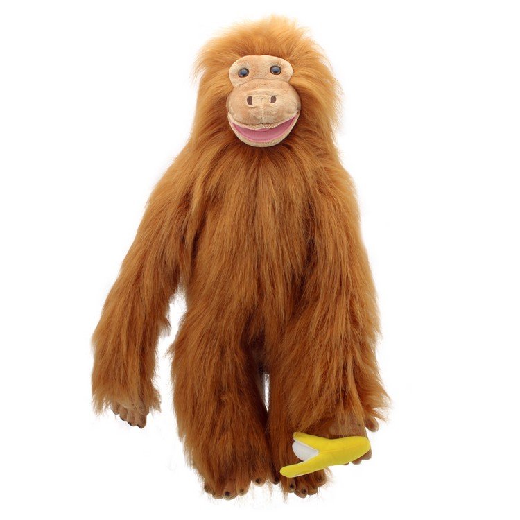 Фото - М'яка іграшка The Puppet Company Pacynka do zabawy dla dzieci duży orangutan Puppet Company 