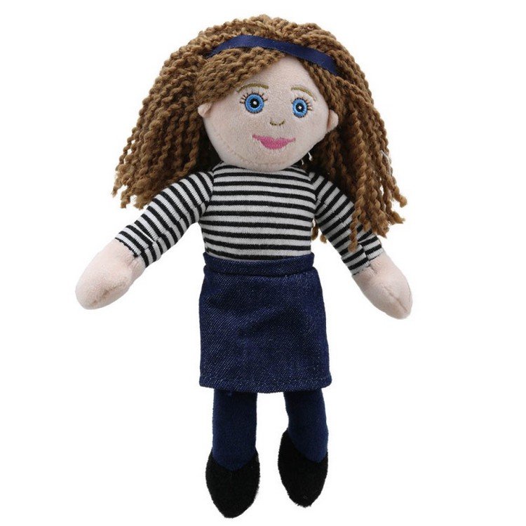 Zdjęcia - Maskotka The Puppet Company Pacynka na rękę dla dzieci do zabawy mama z kręconymi włosami 