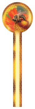 Paczka banderol na słoiki z miodem (100 szt) - wzór BA207 - BEE&HONEY