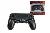 Pad Bezprzewodowy do Konsoli PS4 Bluetooth Gamepad z Wibracjami Black Inna marka