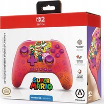 Pad do Nintendo Switch 2 PowerA Advantage Wireless Controller Mario PowerA