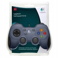 Pad Przewodowy Logitech Gamepad F310 Niebieski Do PC USB 1,8m DLA GRACZY Logitech