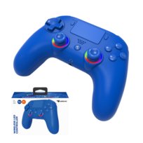 Pad Ps4 Bezprzewodowy Kontroler Subsonic Niebieski Led