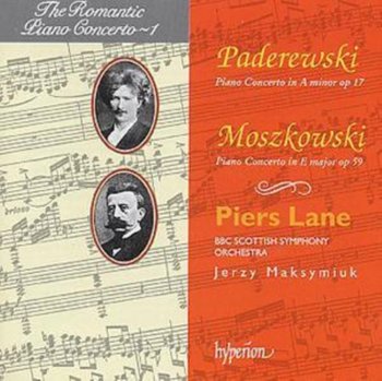 Paderewski: Piano Concerto in A Minor / Moszowsky: Piano Concerto in E Major - Lane Piers