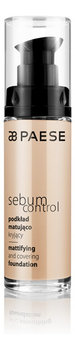 Paese, Sebum Control, podkład matująco-kryjący 401 Ciepły beż, 30 ml - Paese