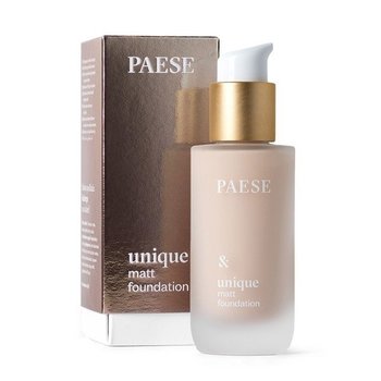 Paese, Unique Matt Foundation, pielęgnujący podkład matujący 601N Porcelain, 30 ml - Paese