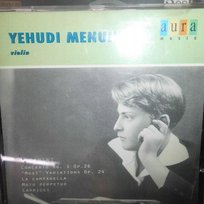 PAGANINI V C 1 OP 26 MENUHIN Menuhin Yehudi