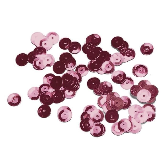 Rayher Paillettes Blu Scuro 6 Mm Lavabili - 6 G Per Decorazioni E Cucito
