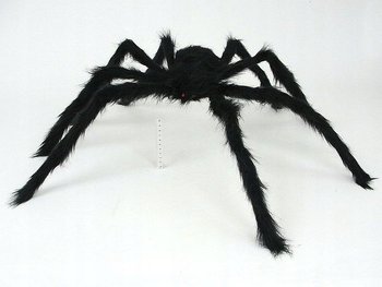 Pająk Pluszowy Czarny 80Cm, Adar