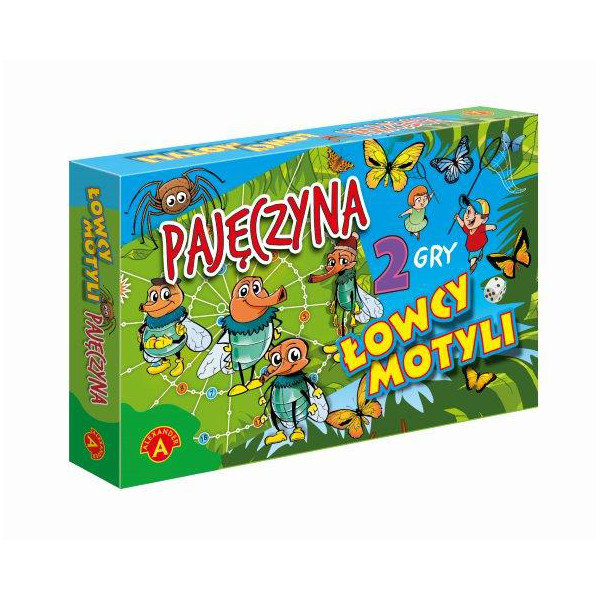 Pajęczyna Łowcy motyli, gra planszowa, Alexander