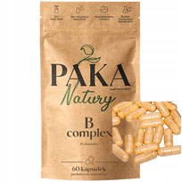 Paka Natury B-Complex 60 kaps. KOMPLEKS WITAMIN Z GRUPY B UKŁAD NERWOWY