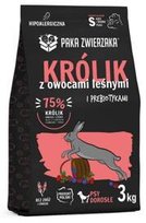 Paka Zwierzaka Karma dla Psa S Królik z Owocami Leśnymi 3kg