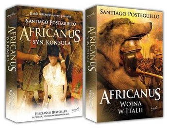 Pakiet: Africanus. Syn konsula / Africanus. Wojna w Italii - Posteguillo Santiago