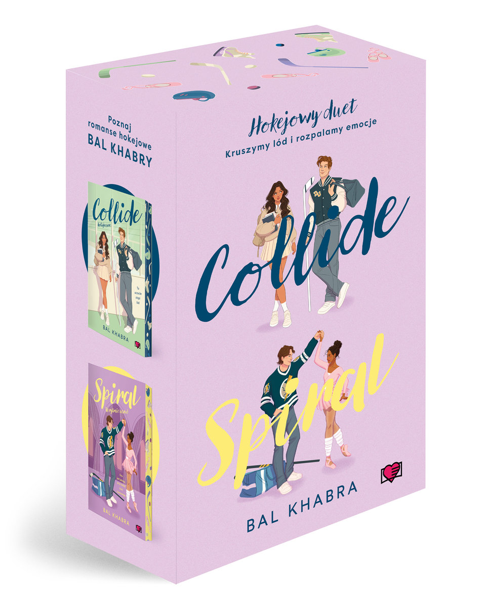 Pakiet: Collide / Spiral - Bal Khabra | Książka w Empik