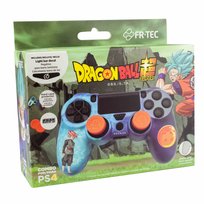 Pakiet Combo - Silikonowa Skóra - Uchwyty Na Kciuk - Led Naklejki Ps4 Dragon Ball Z Oficjalna Licencja Blade Interactive