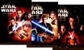 Pakiet: Gwiezdne wojny Mroczne widmo / Atak klonów / Zemsta Sithów (Star Wars) - Lucas George