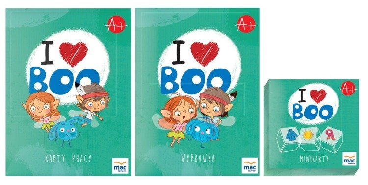 Pakiet: I Love Boo. Język Angielski. Poziom A+. | Sklep EMPIK.COM