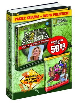 Pakiet: Kobieta na krańcu świata 2 + DVD - Wojciechowska Martyna